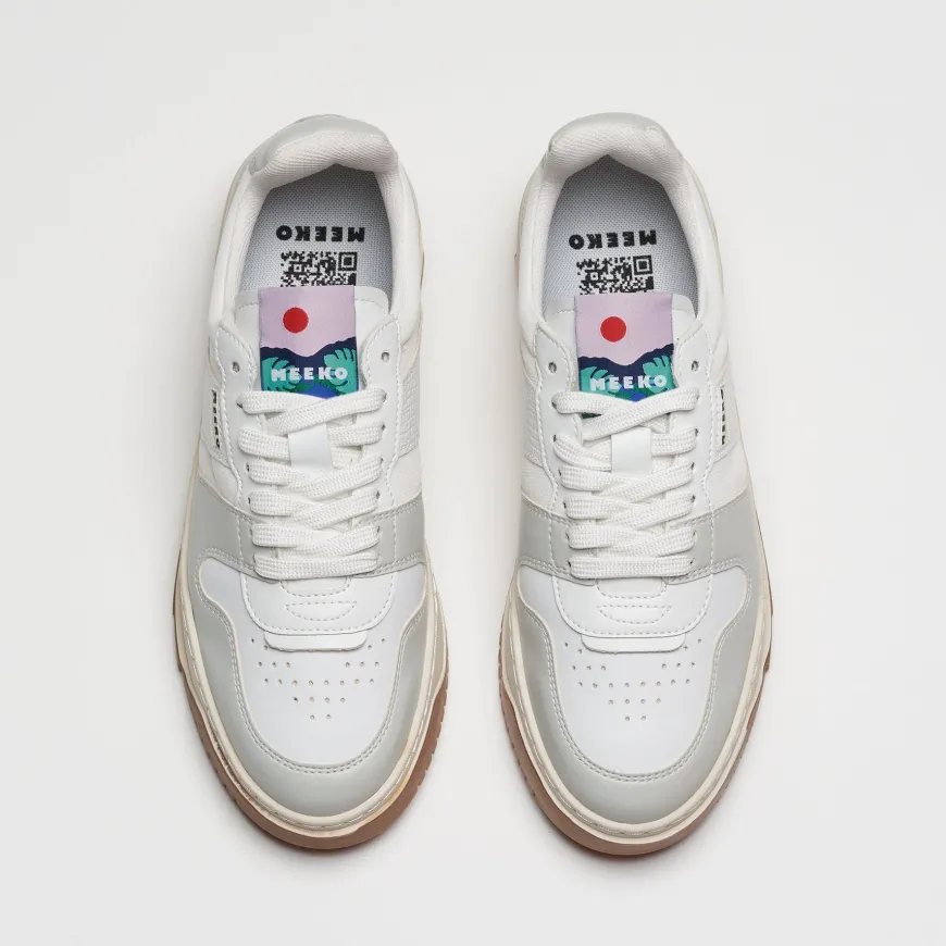 Baskets vegans Kiboko white
