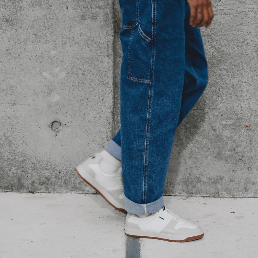 Baskets vegans Kiboko white
