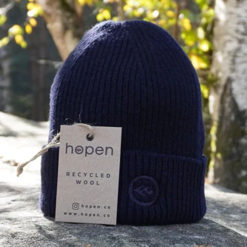 Bonnet mérinos Dark blue