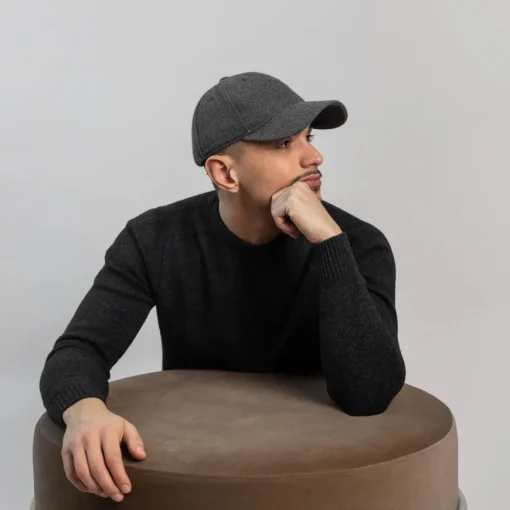 Casquette laine recyclée