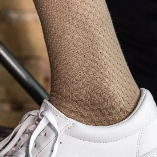 Chaussettes Eden gaufrées