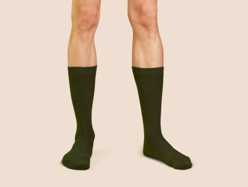 Chaussettes gaufrées