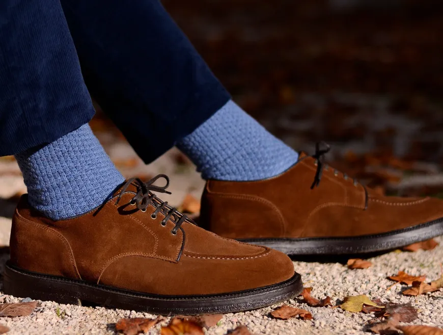 Chaussettes gaufrées