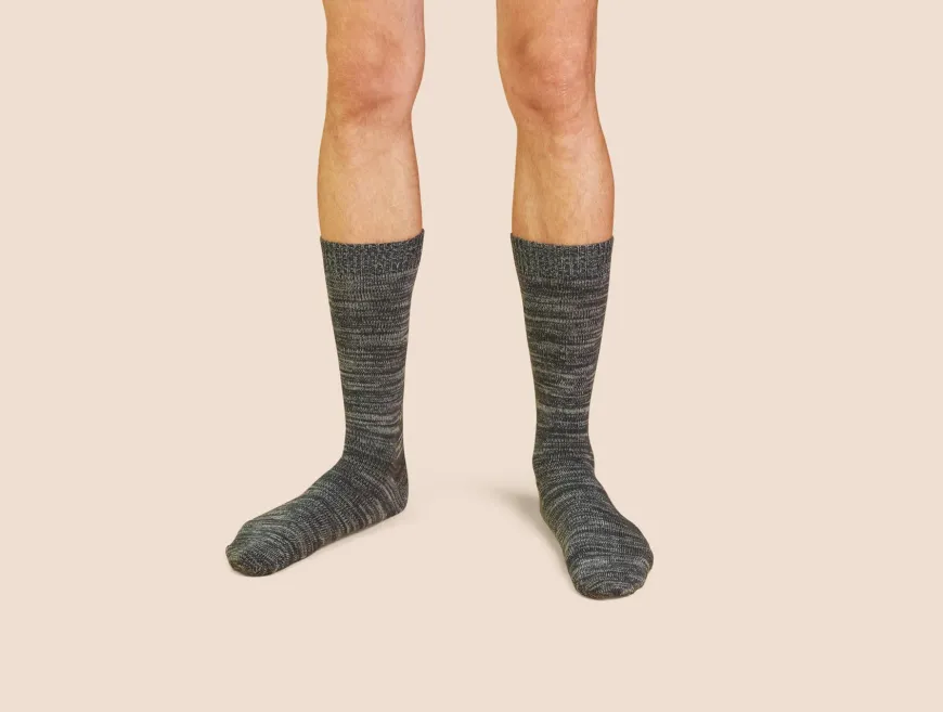 Chaussettes moulinées