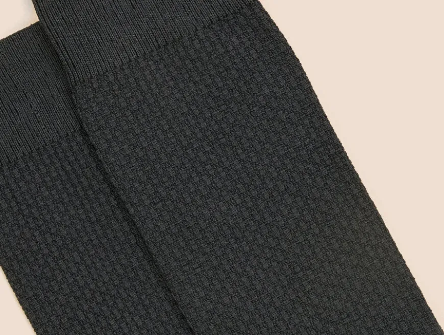 Chaussettes nid d’abeille