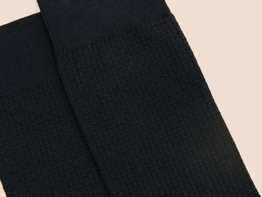 Chaussettes nid d’abeille
