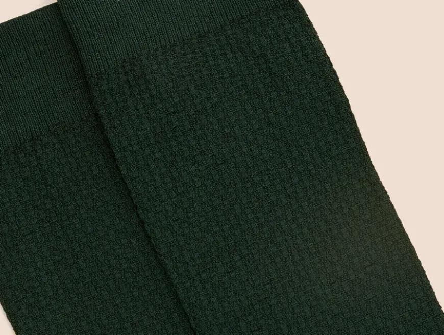 Chaussettes nid d’abeille