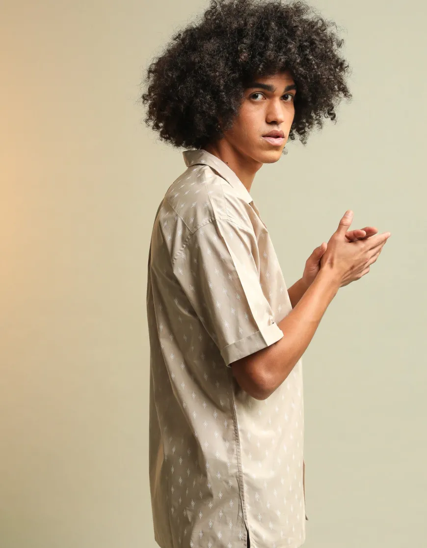 Chemise Chakana pima upcyclé