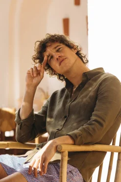 Chemise en lin Beachwear