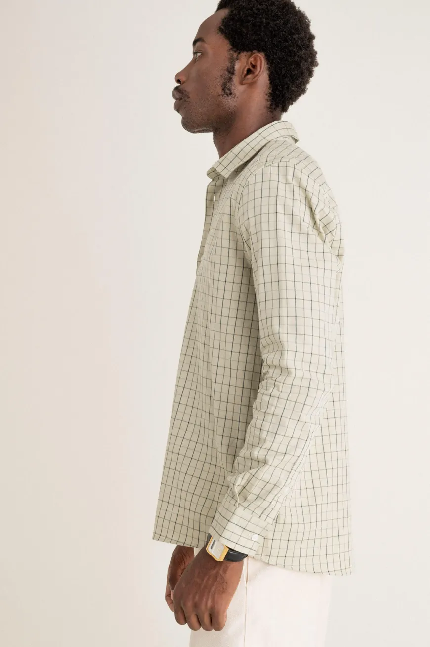 Chemise Ontario Ecru checks
