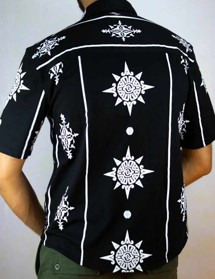 Chemise pima Belen noire