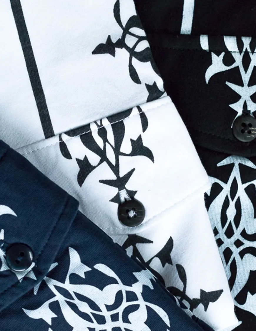 Chemise pima Belen noire
