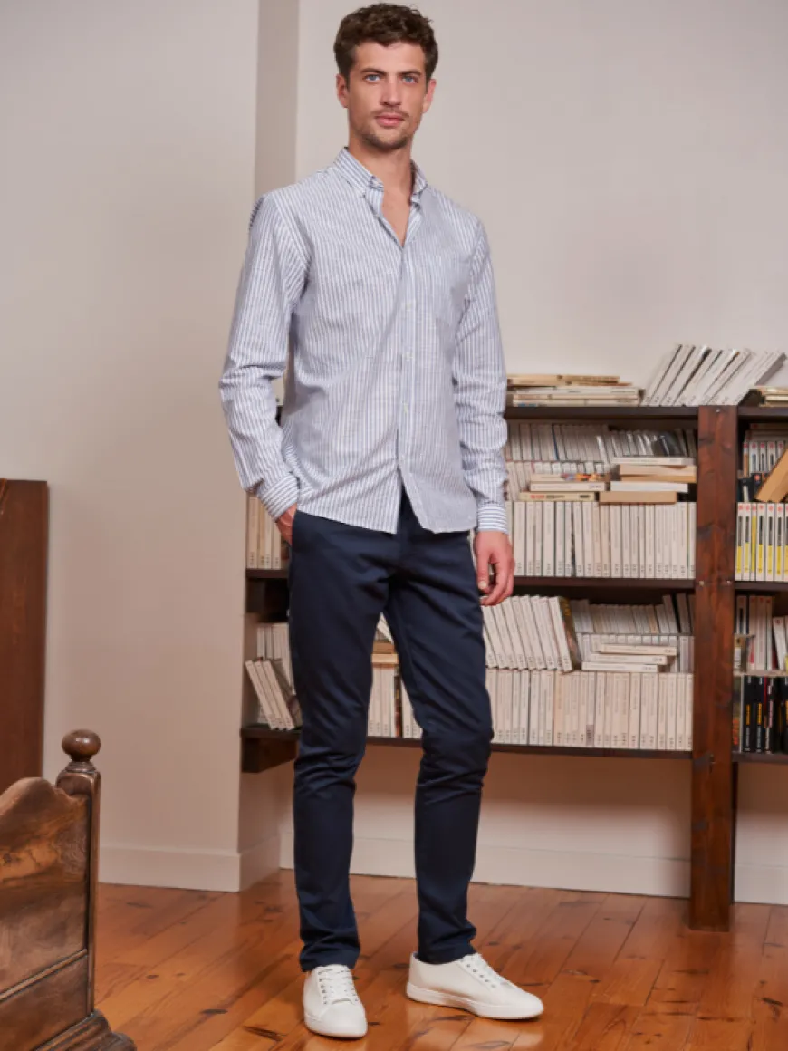 Chino Arthur coton bio marine