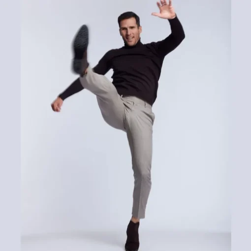 City pant sportif Frison beige