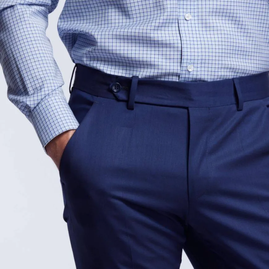 City pant sportif Gaston bleu mazarine