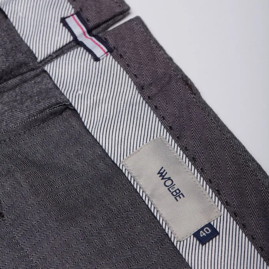 City pant sportif Walter gris chiné