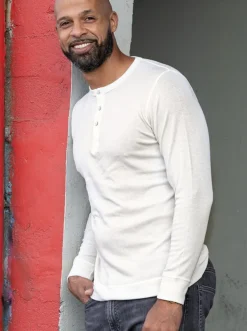 Henley manches longues