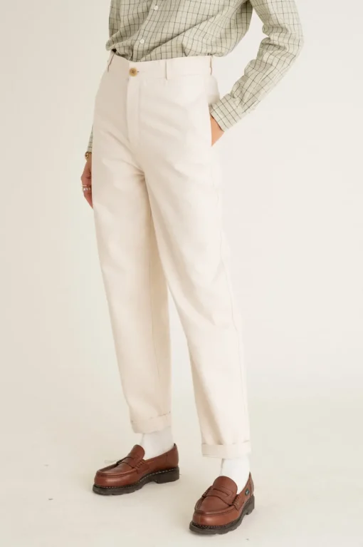 Pantalon Dali Ecru twill