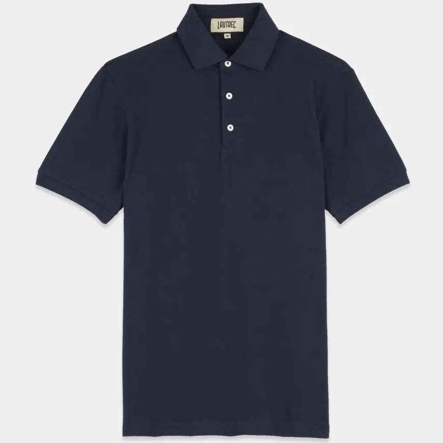 Polo en coton piqué