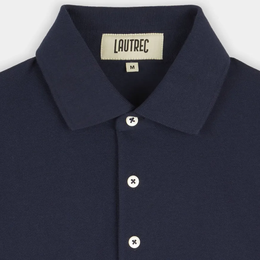 Polo en coton piqué
