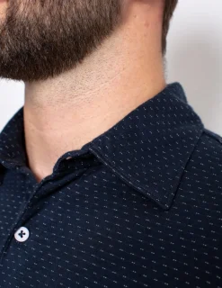 Polo pima upcyclé Marino