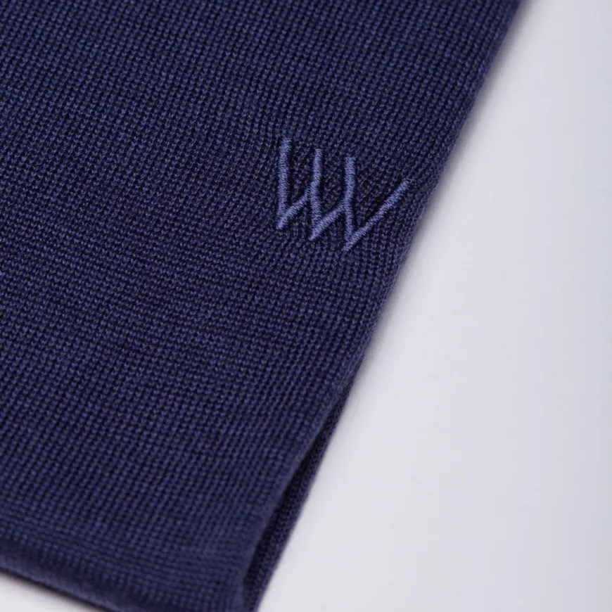 Polo sportif Arguin bleu denim