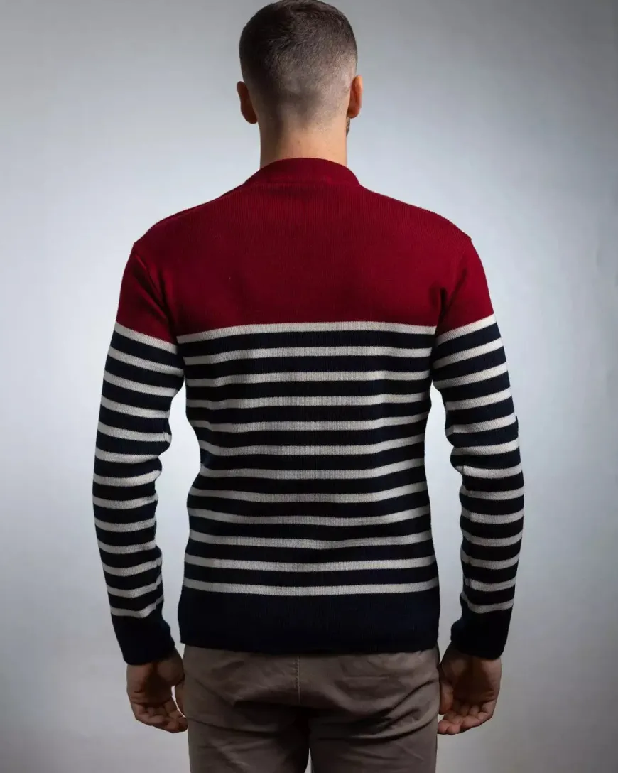 Pull Colin Bordeaux
