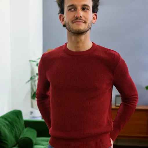 Pull Jacques rouge
