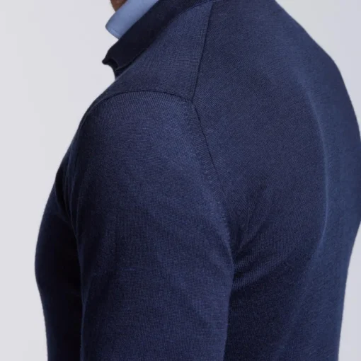 Pull sportif Amsterdam bleu marine