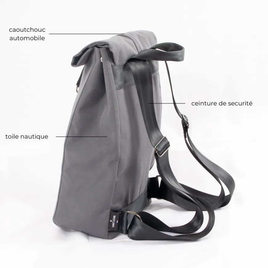 Sac à dos Jack Ardoise