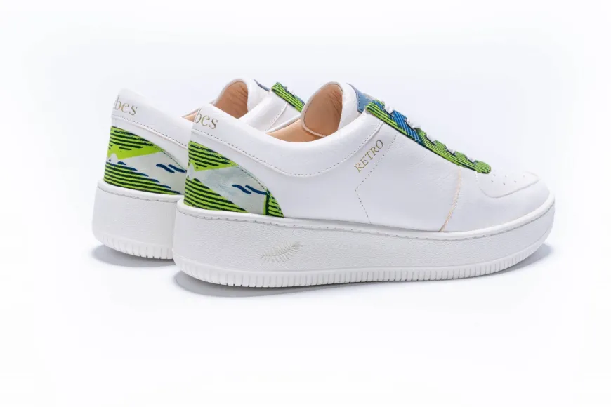 Sneakers Rétro Green