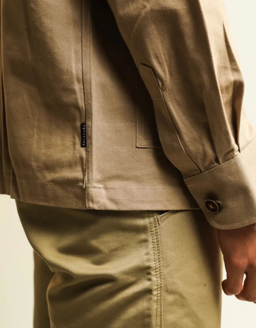 Surchemise workwear Pima beige