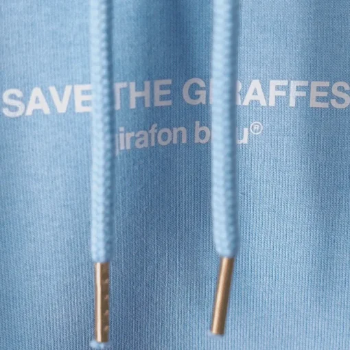 Sweat bleu ciel Save The Giraffes