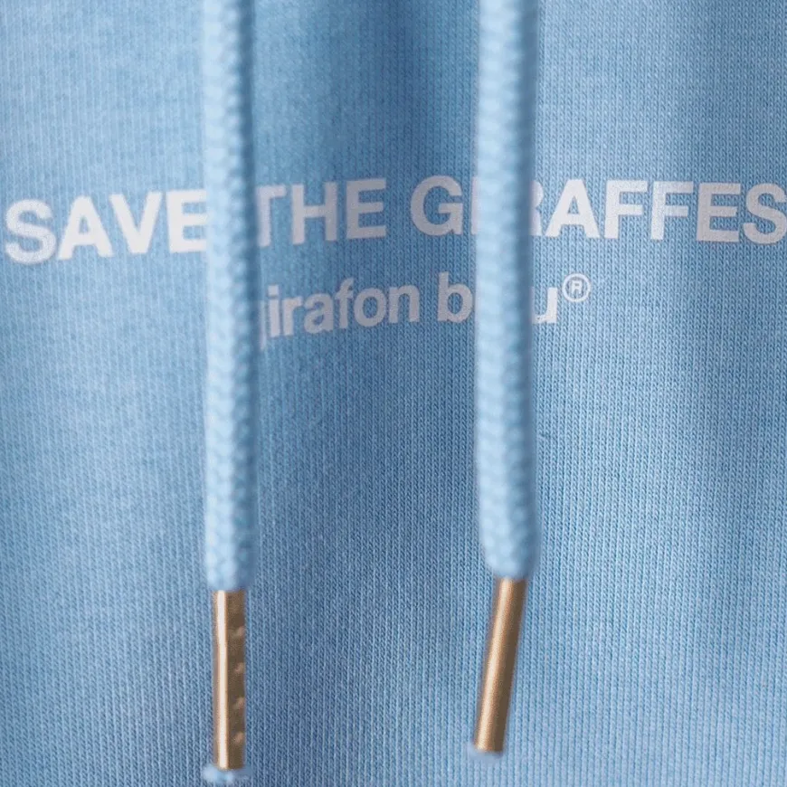 Sweat bleu ciel Save The Giraffes