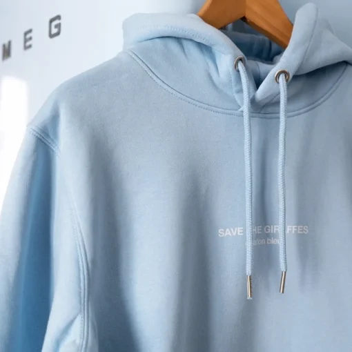 Sweat bleu ciel Save The Giraffes