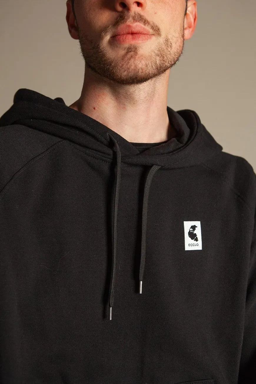 Sweat capuche noir