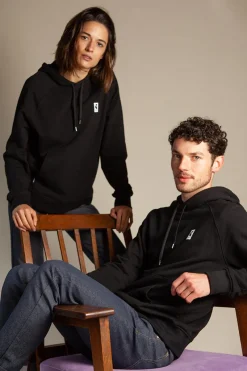 Sweat capuche noir