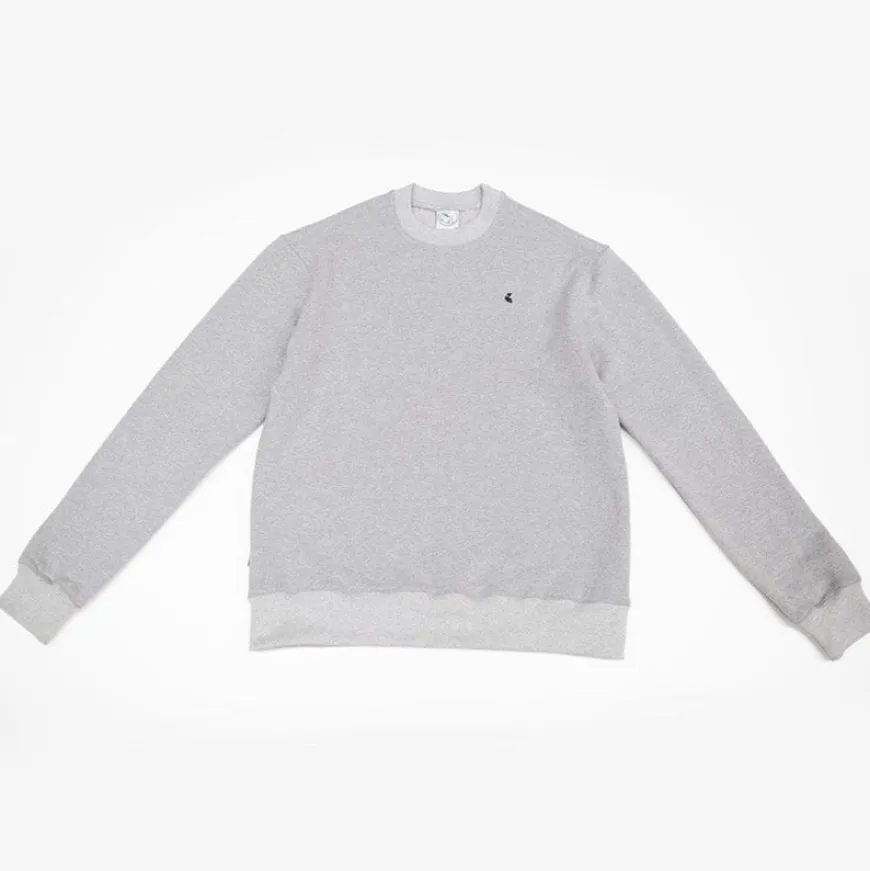 Sweat col rond Aluminio