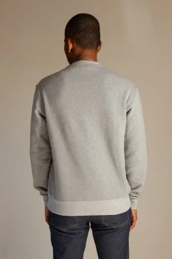 Sweat col rond Aluminio