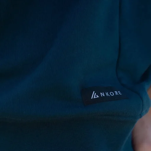 Sweat recyclé Océan bleu