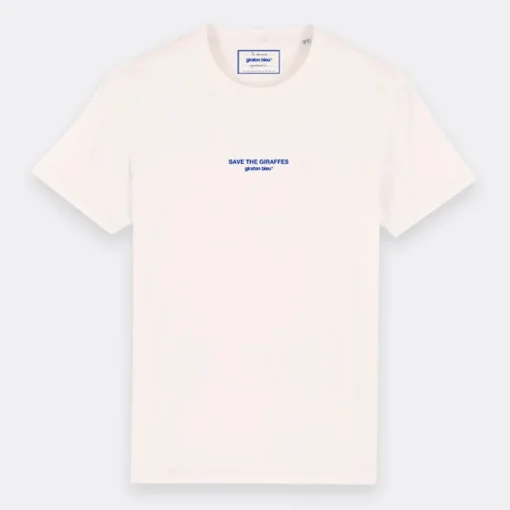 Tee-shirt ivoire Save The Giraffes