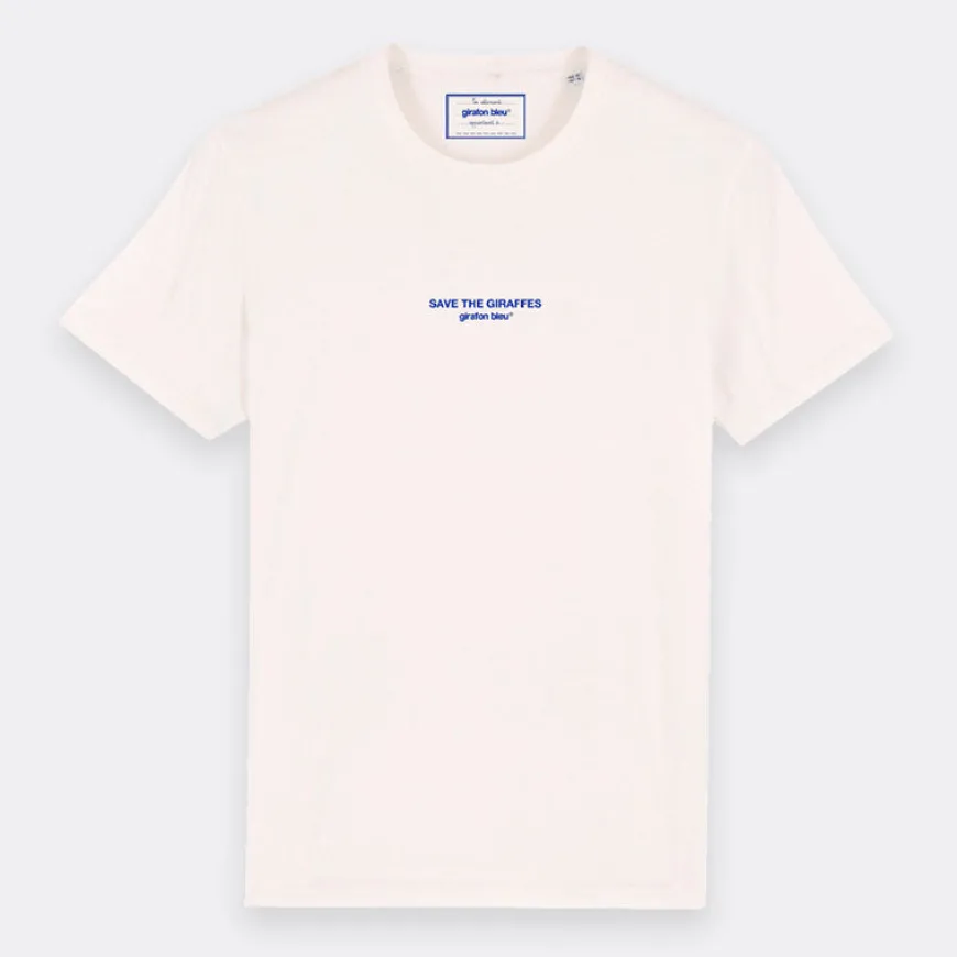 Tee-shirt ivoire Save The Giraffes