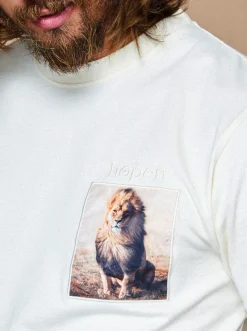 T-shirt bio imprimé King