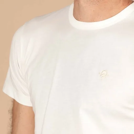 T-shirt blanc coton Pima bio