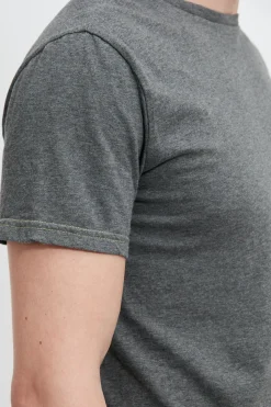 T-shirt chiné foncé