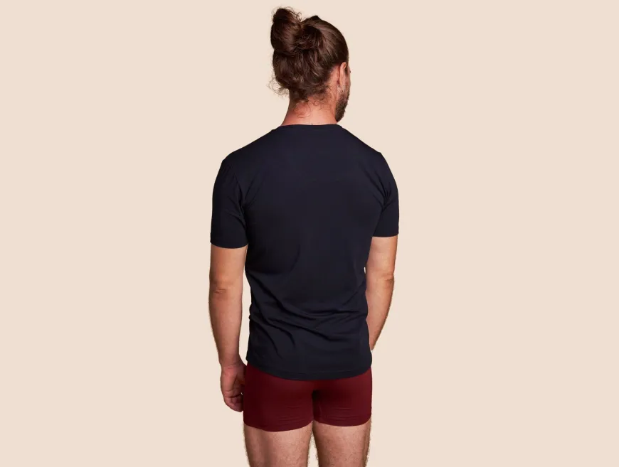 T-shirt col V