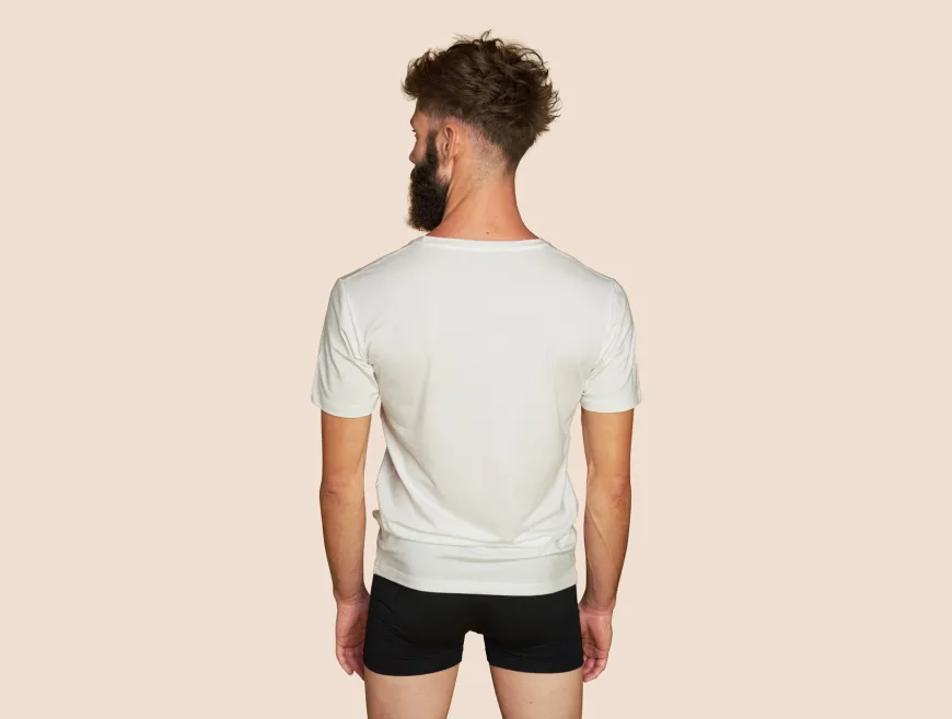 T-shirt col V