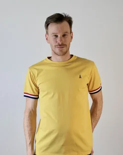 T-shirt Gaulois Moutarde