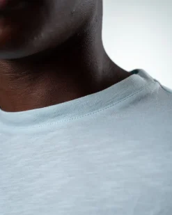 T-shirt Manches Longues Bleu Ciel