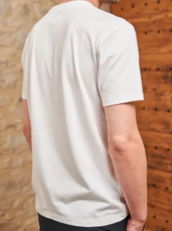 T-shirt Paul coton bio blanc